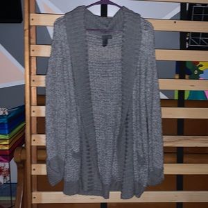 Cozy knit Grey cardigan